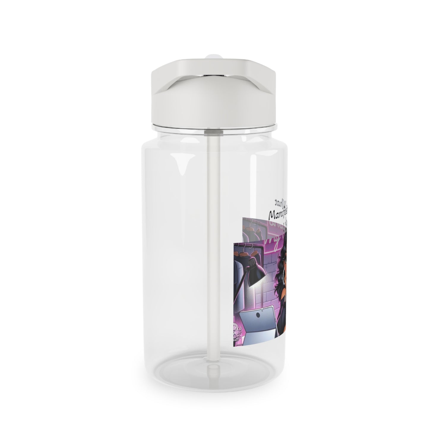 Manifesting What I Want! Tritan Water Bottle