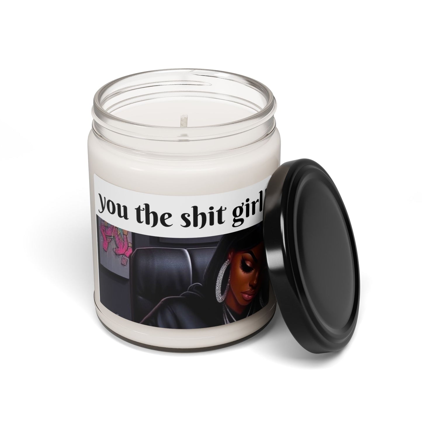 You the shit girl! Apple harvest Scented Soy Candle, 9oz