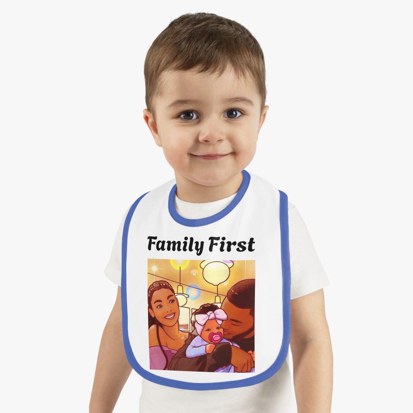 “Family first” Bib