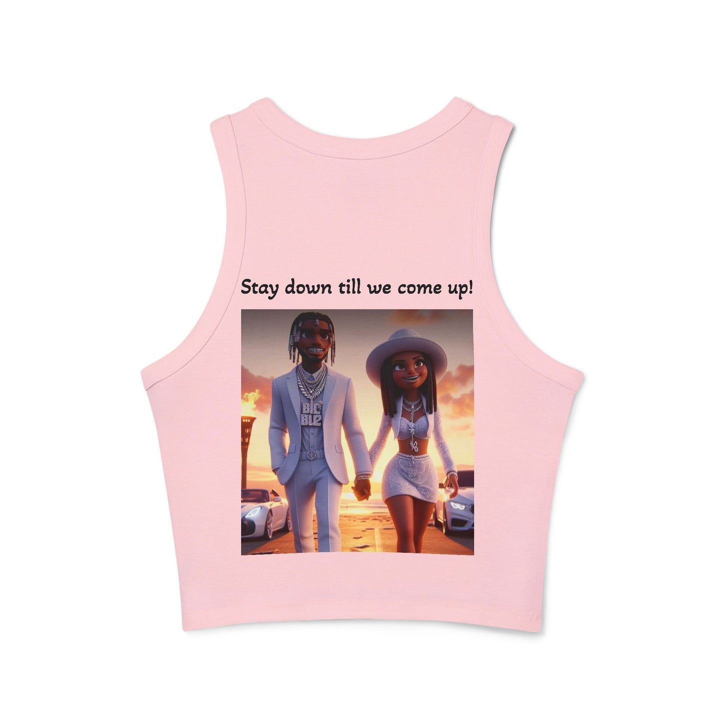 Women's Micro Rib Racer Tank Top