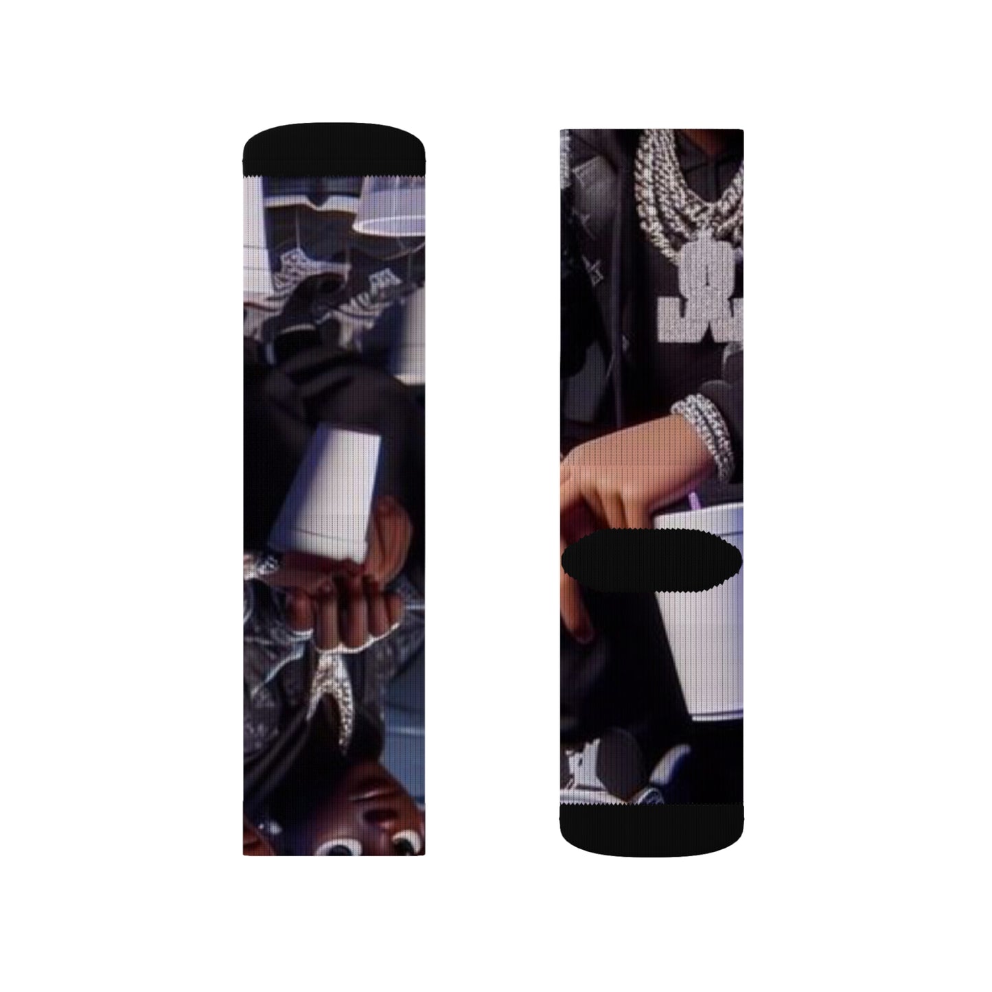 “Yea I love my nigga” Sublimation Socks
