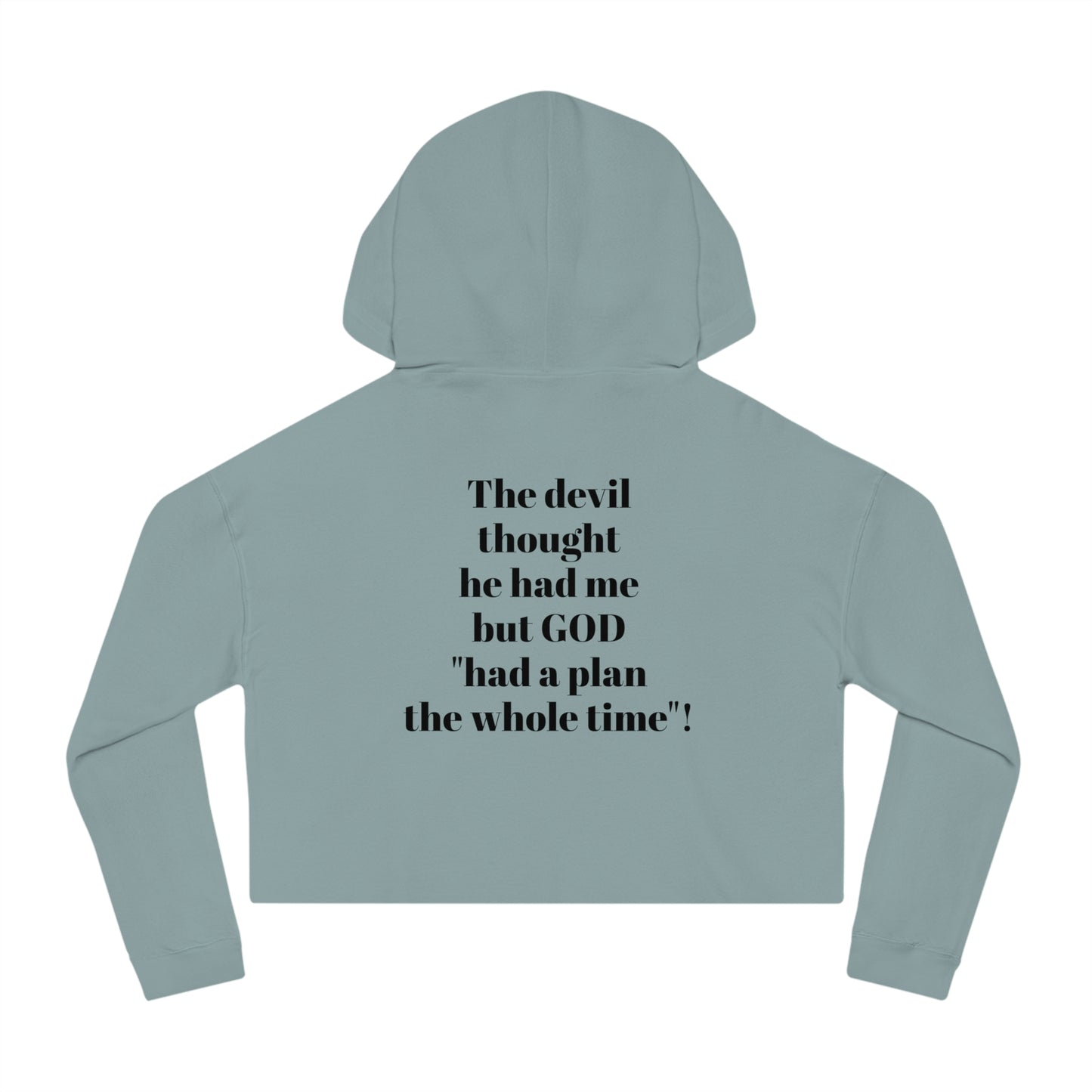 Cropped Hoodie Breaking Generational Curses Women