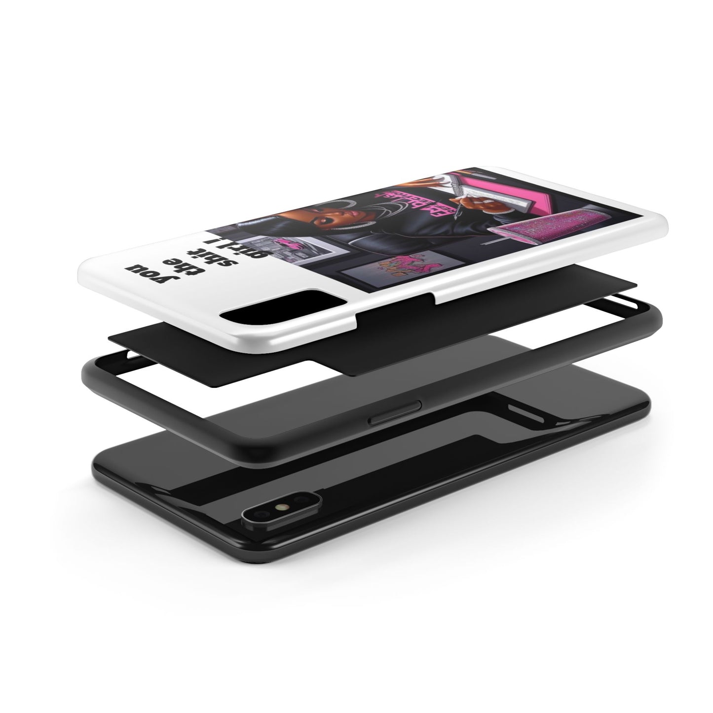 You the sh!t girl phone Cases