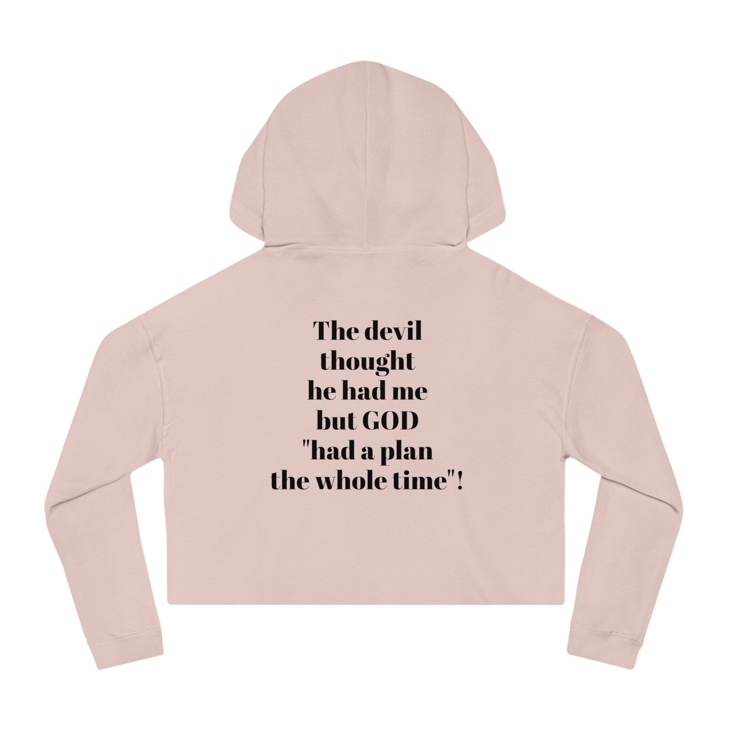 Cropped Hoodie Breaking Generational Curses Women