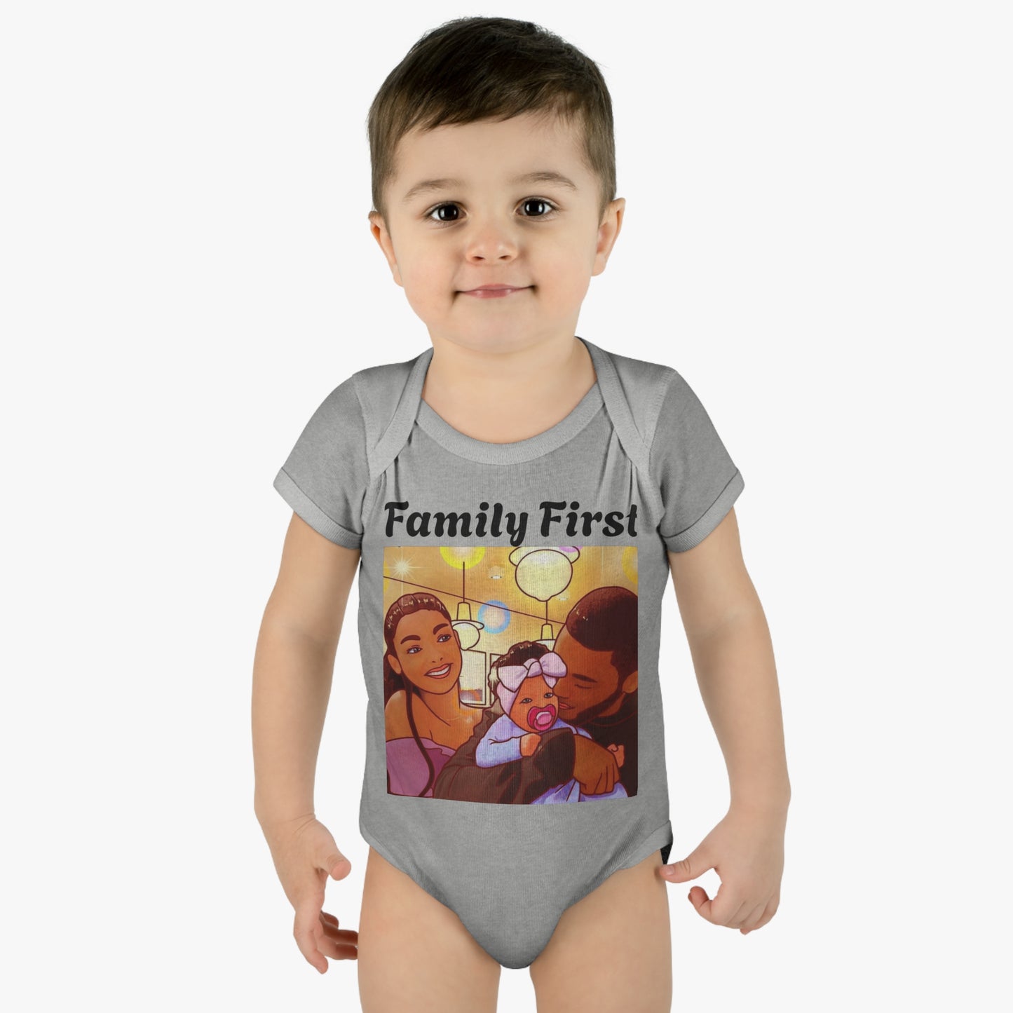 Infant Baby Rib Bodysuit