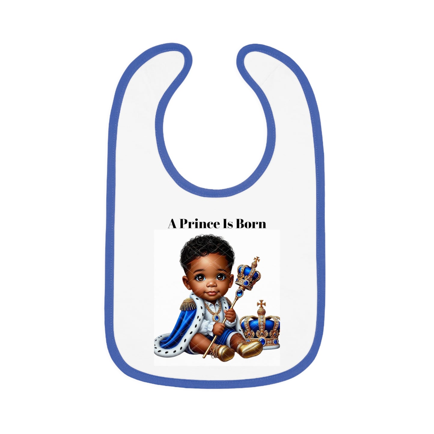 Baby Bib “A Prince Is Born”