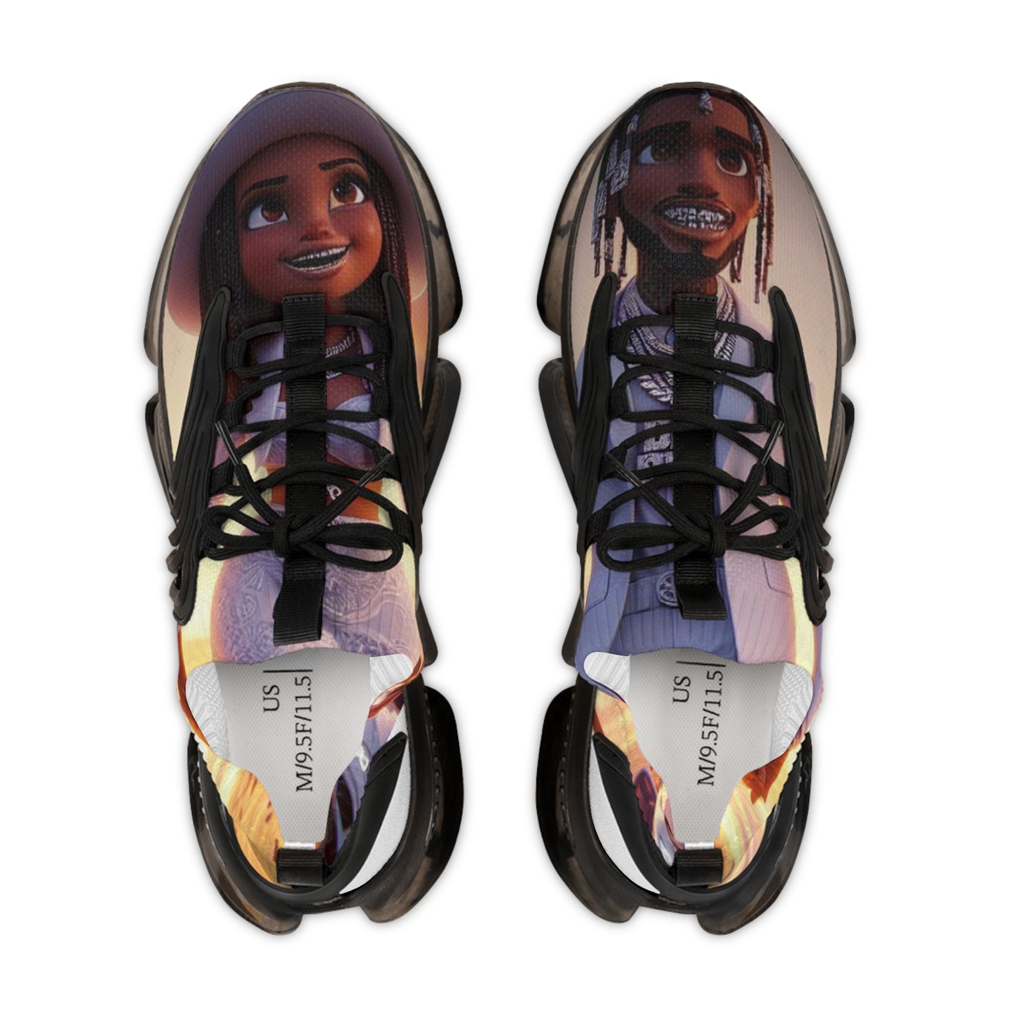 “Stay down till we come up” Sneakers