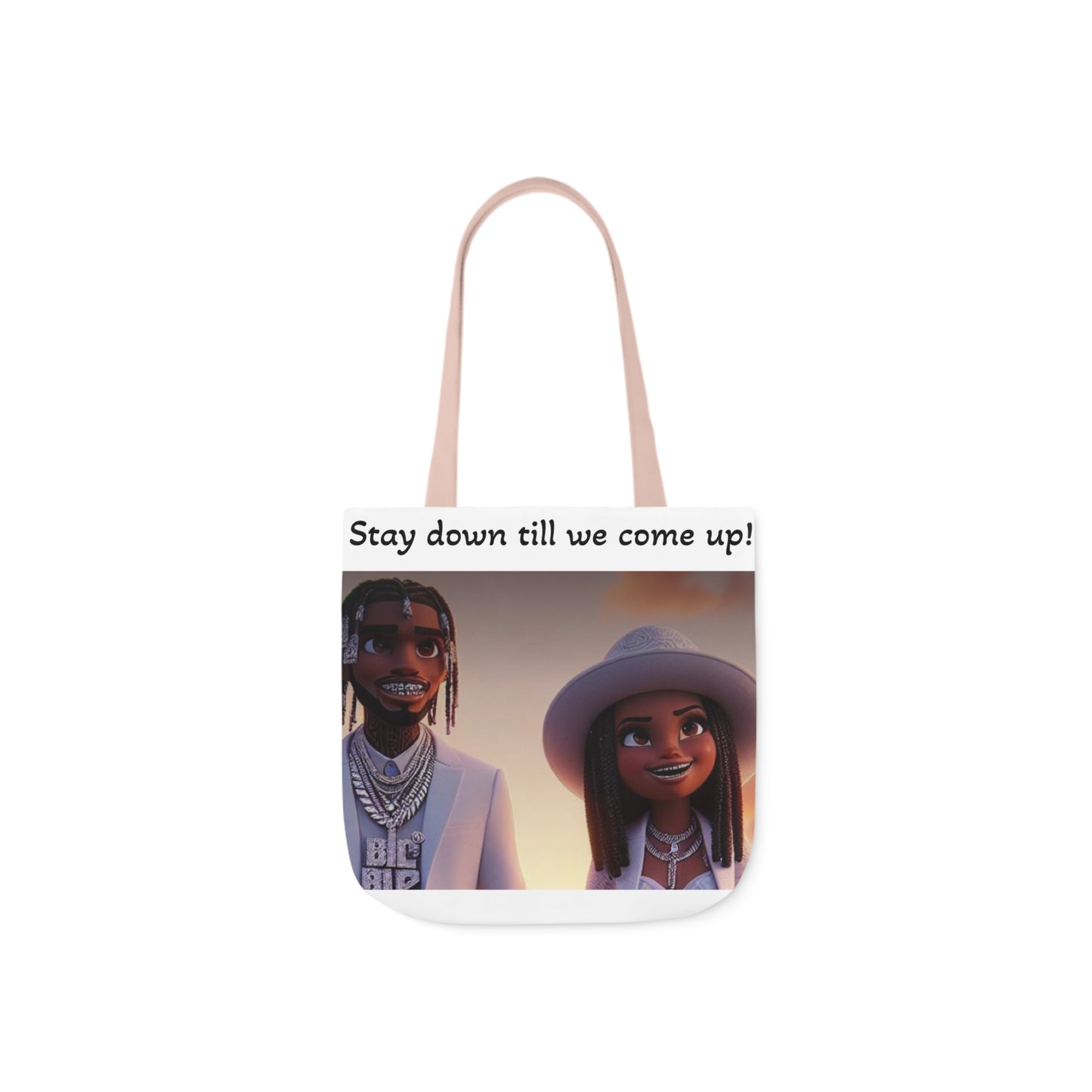 Canvas Tote Bag, 5-Color Straps