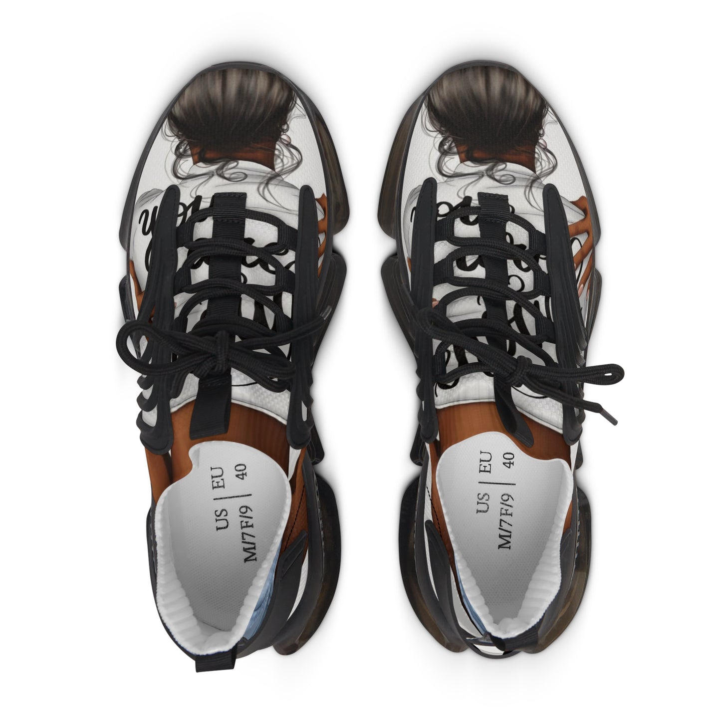 U R Enough Sis” Women's Mesh Sneakers