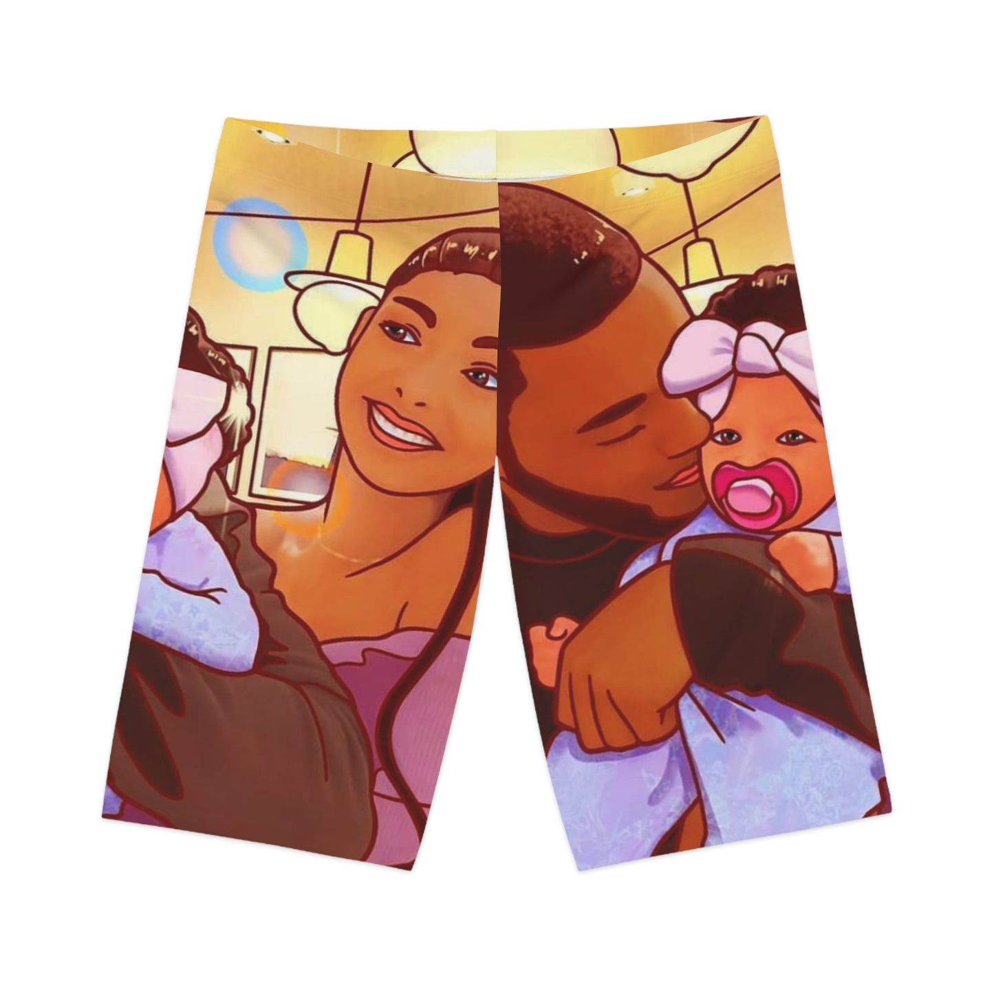“Family first” Women's Shorts