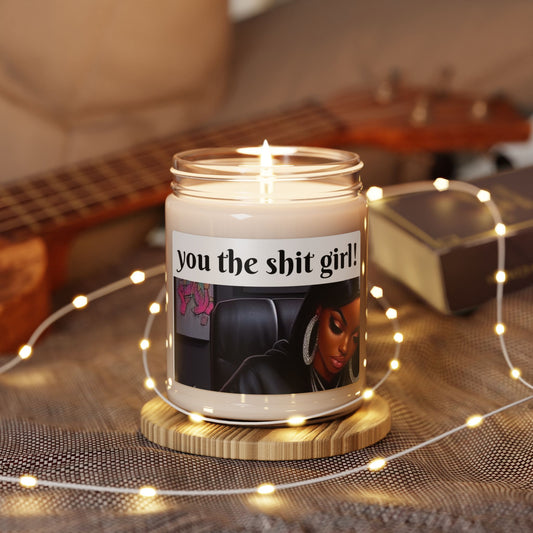 You the shit girl! Apple harvest Scented Soy Candle, 9oz