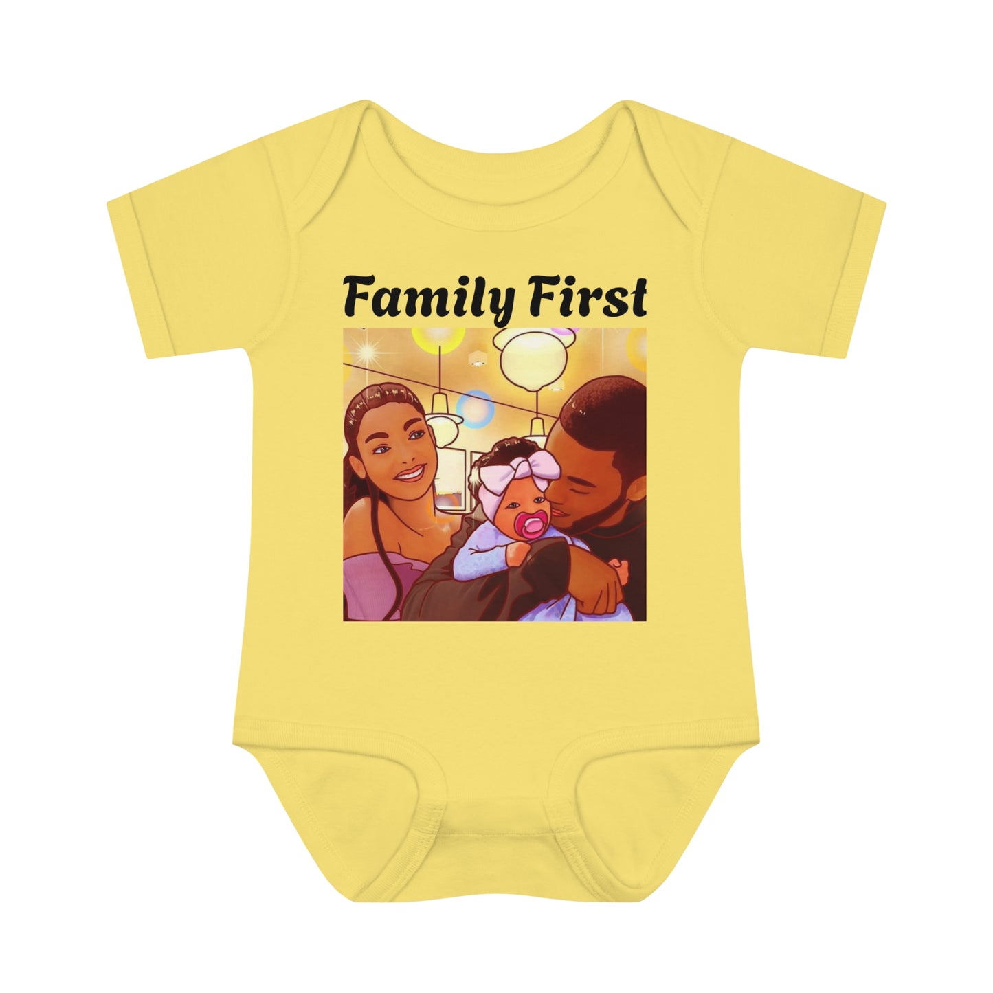 Infant Baby Rib Bodysuit