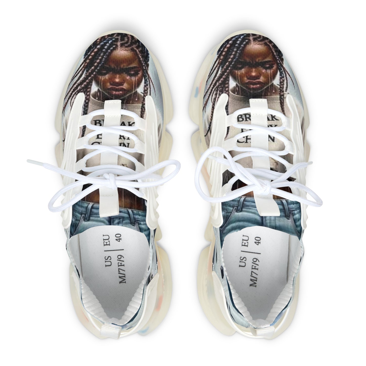 Mesh Sneakers - Breaking Generational Curses Design