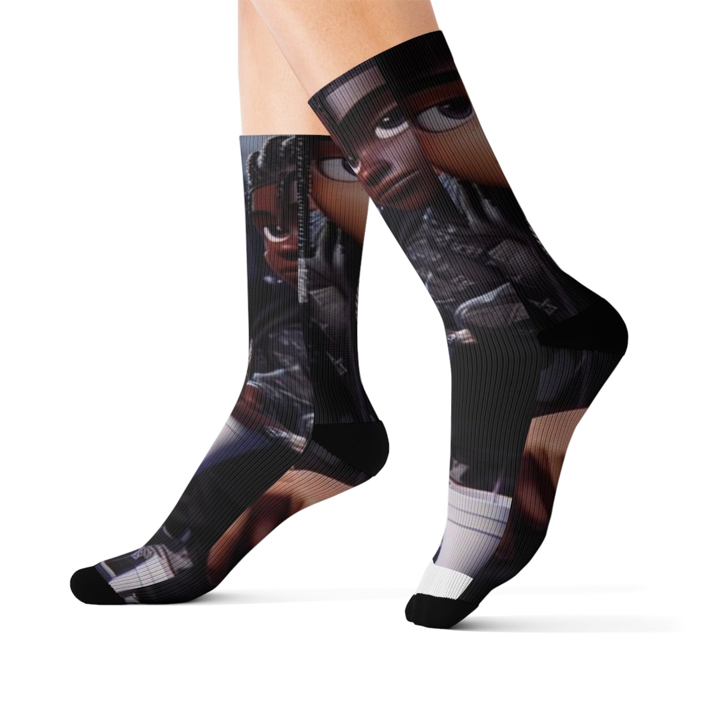 “Yea I love my nigga” Sublimation Socks