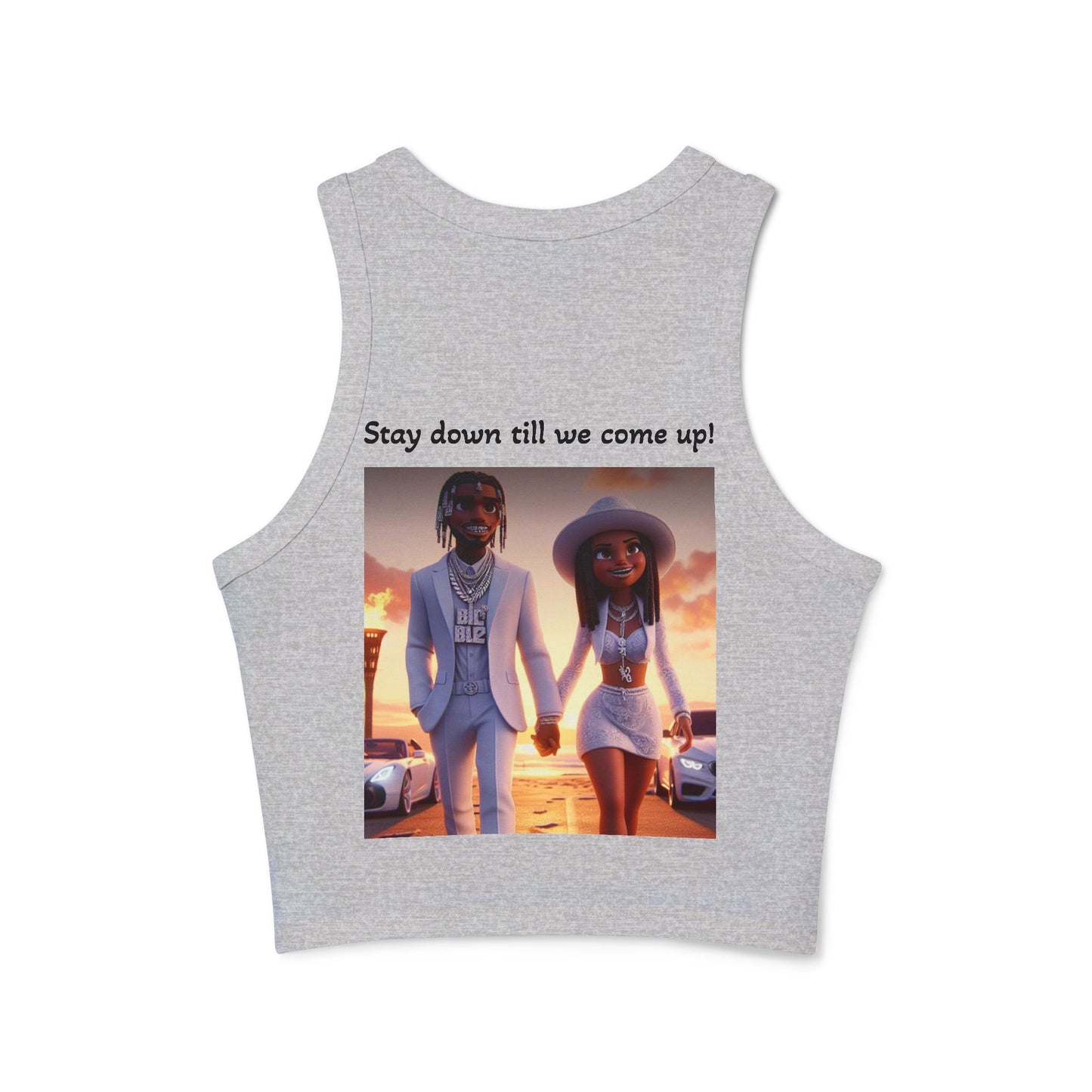 Women's Micro Rib Racer Tank Top
