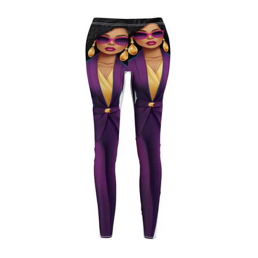 “Walk by faith” Women's Cut & Sew Casual Leggings