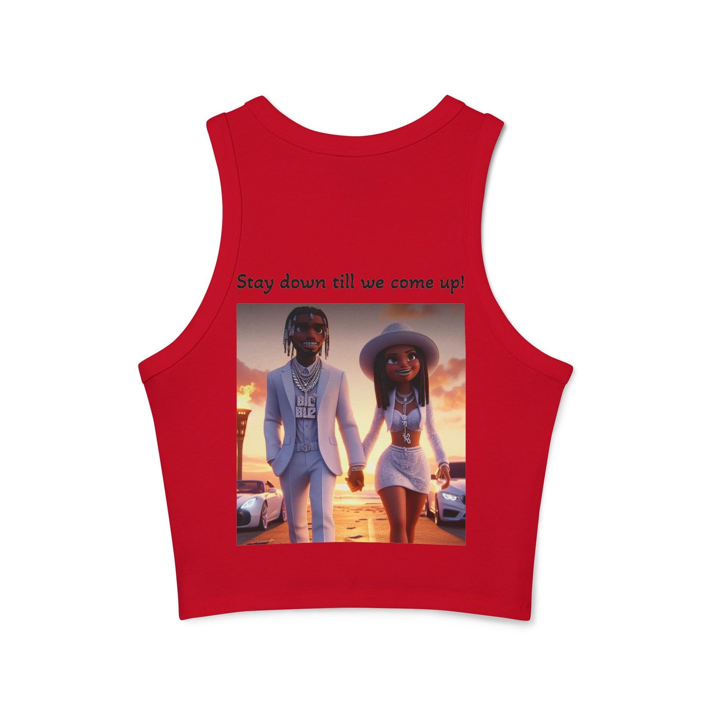 Women's Micro Rib Racer Tank Top