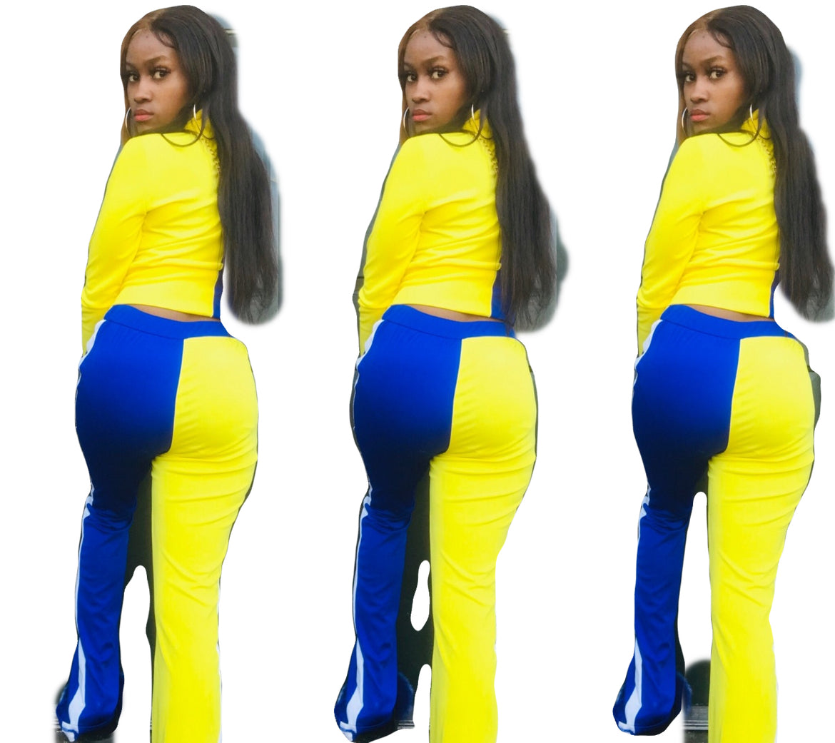 Yellow & blue set
