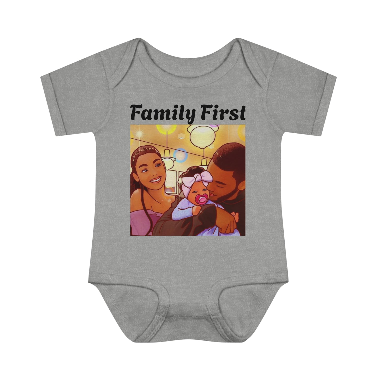 Infant Baby Rib Bodysuit