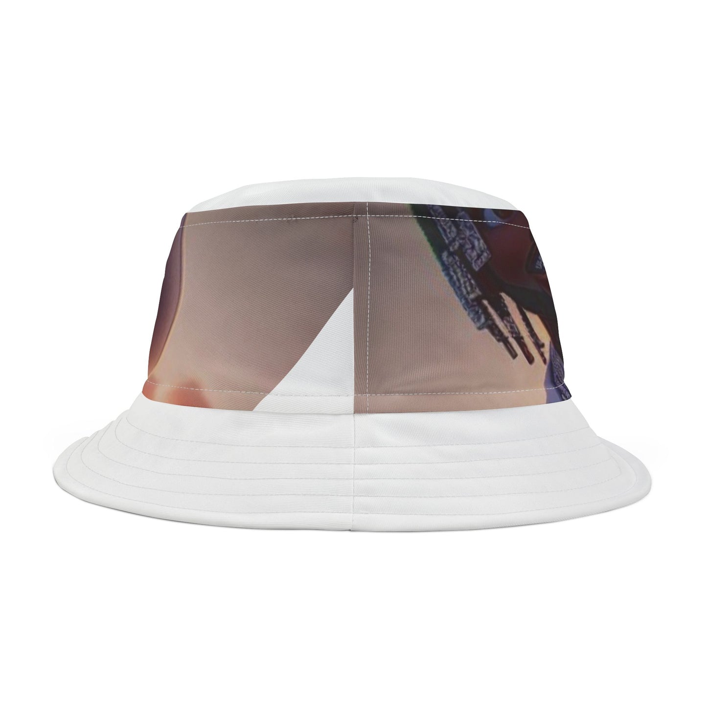 “Stay down till we come up” Bucket Hat (AOP)