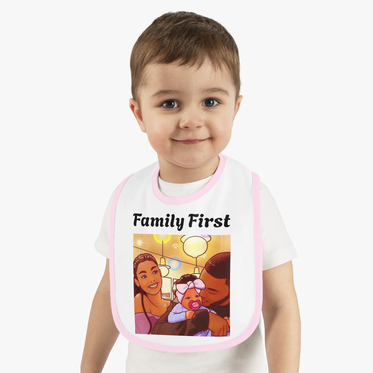 “Family first” Bib