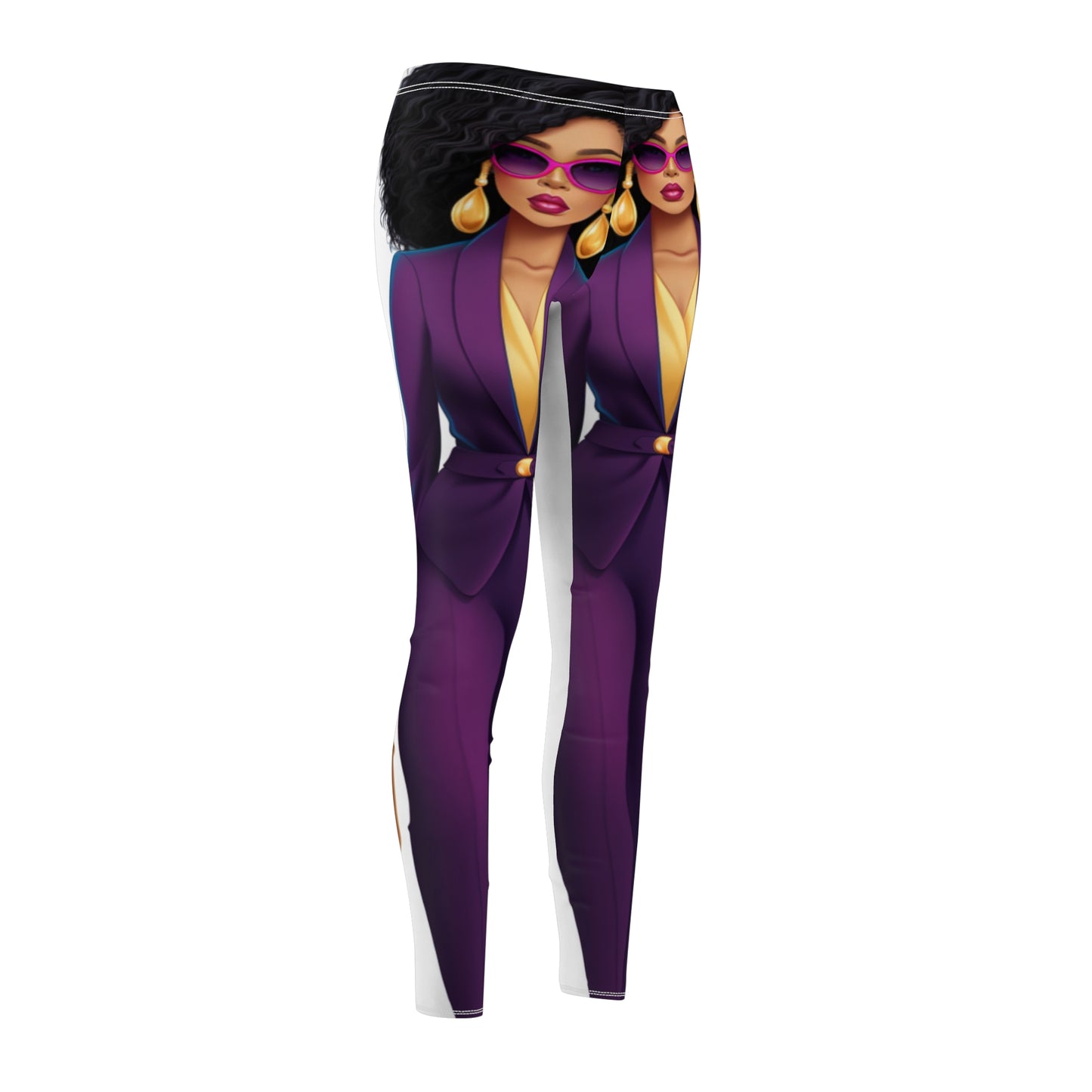 “Walk by faith” Women's Cut & Sew Casual Leggings
