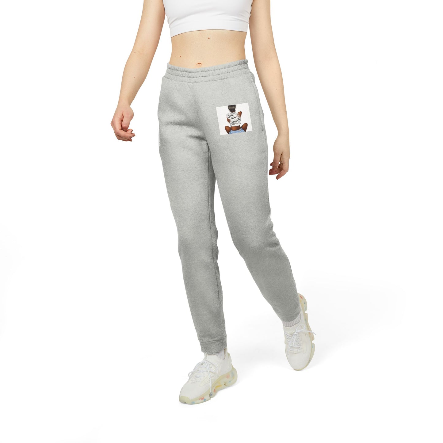U r enough sis adidas Unisex Fleece Joggers