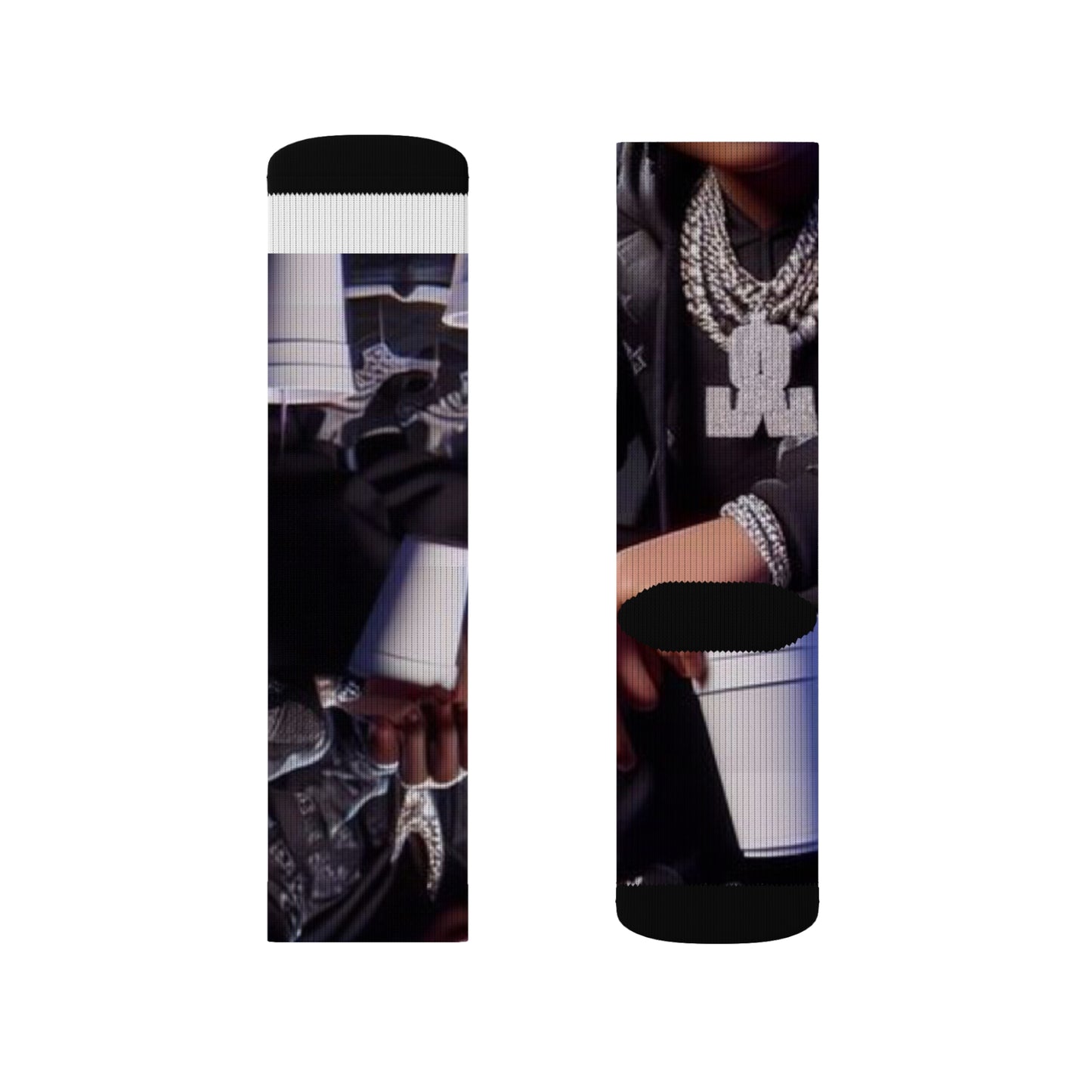 “Yea I love my nigga” Sublimation Socks