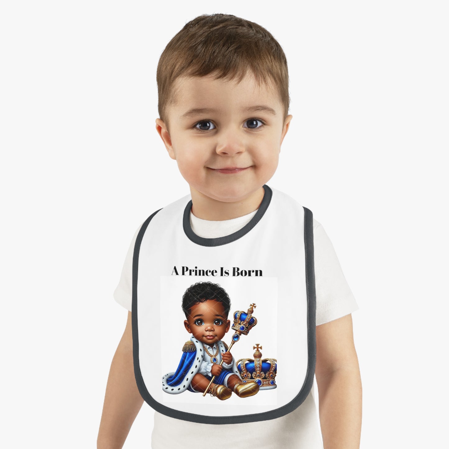 Baby Bib “A Prince Is Born”
