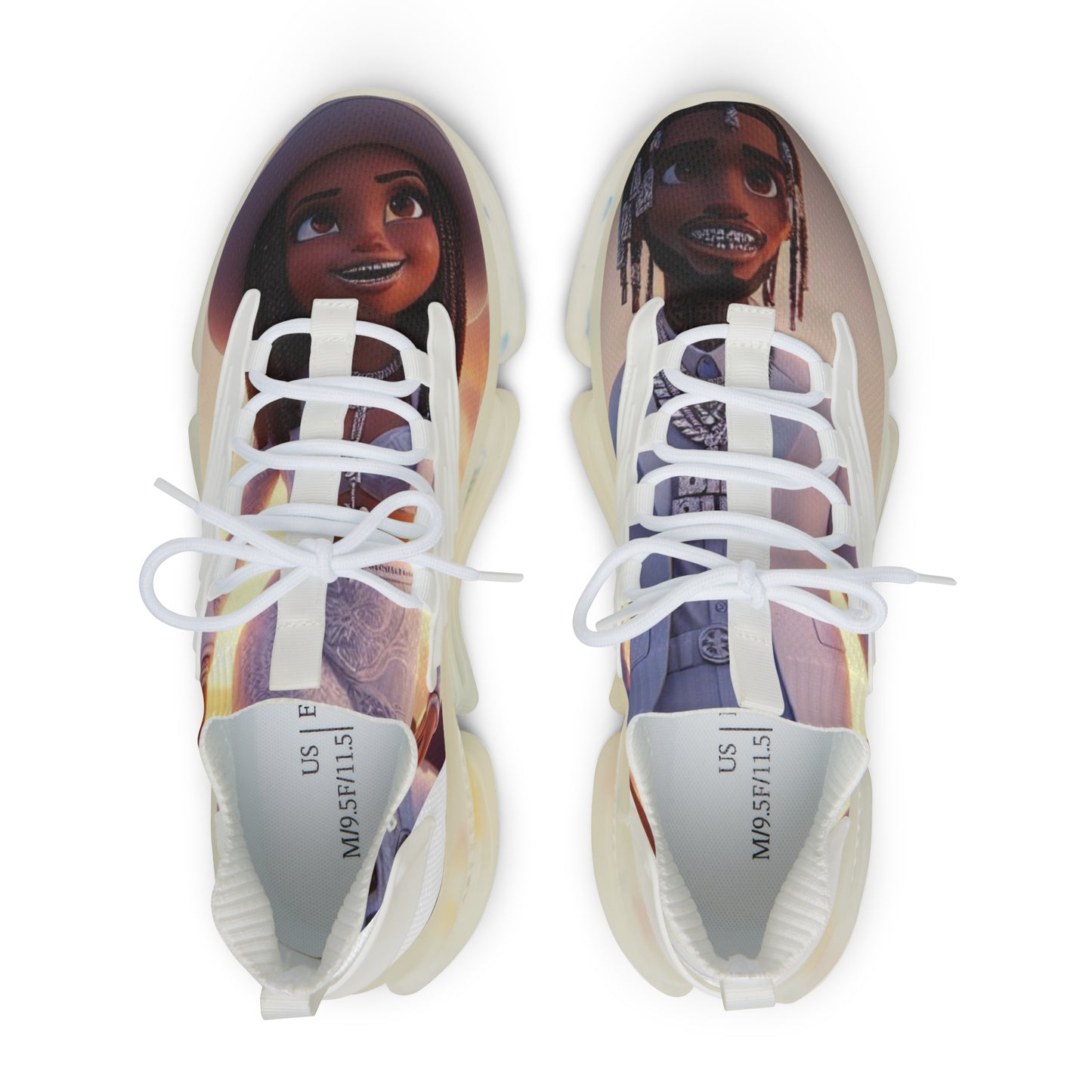 “Stay down till we come up” Sneakers