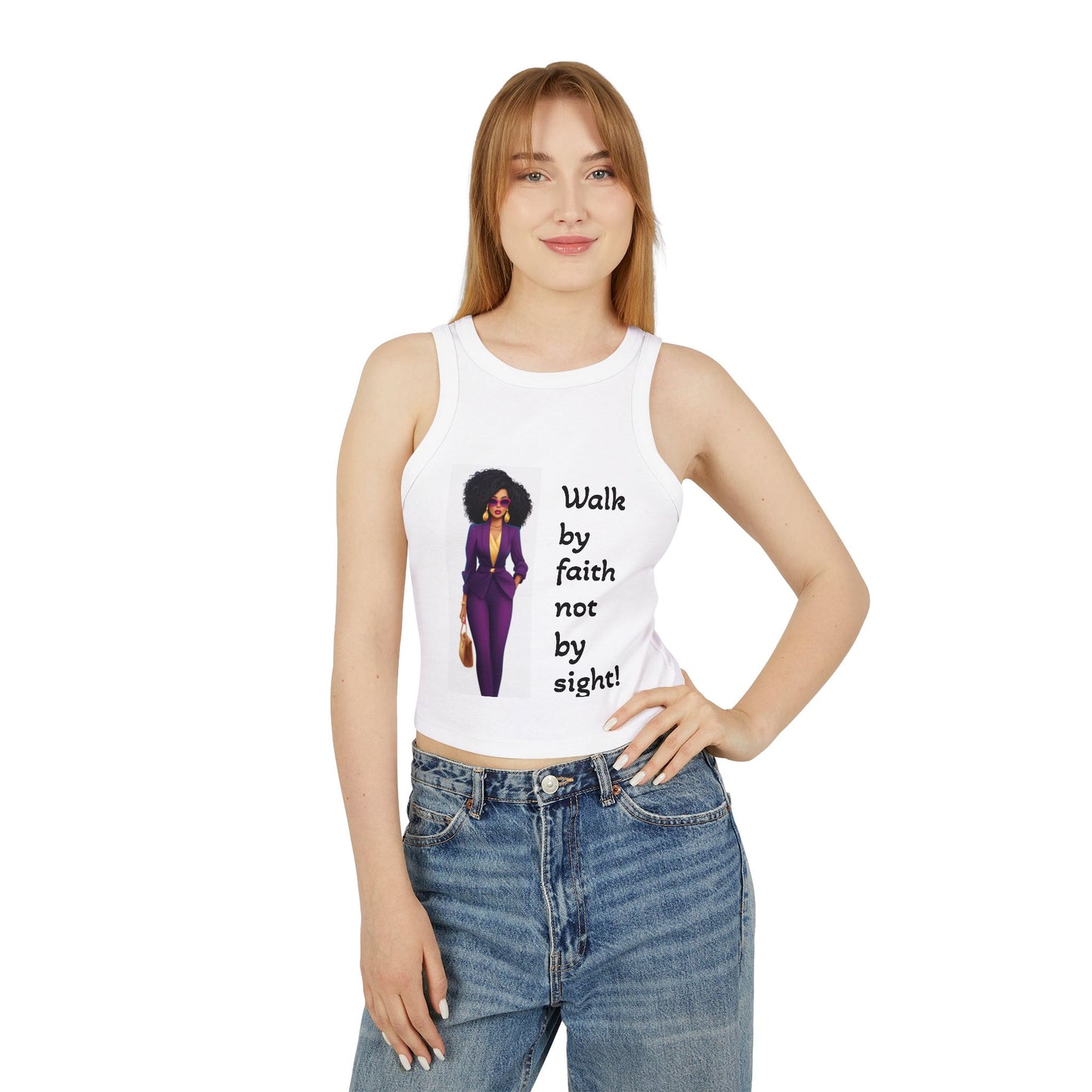 “Walk by faith” Women's Tank Top