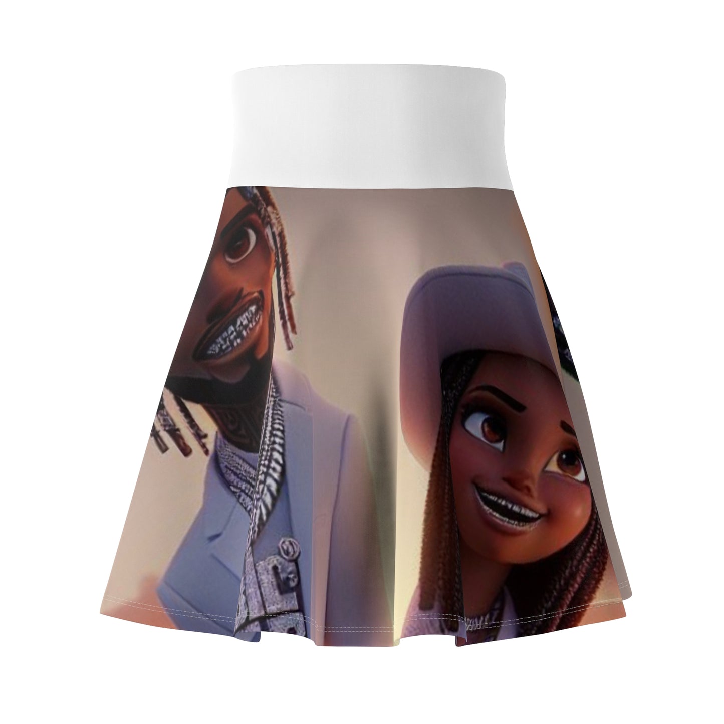 “Stay down till we come up” Women's Skirt