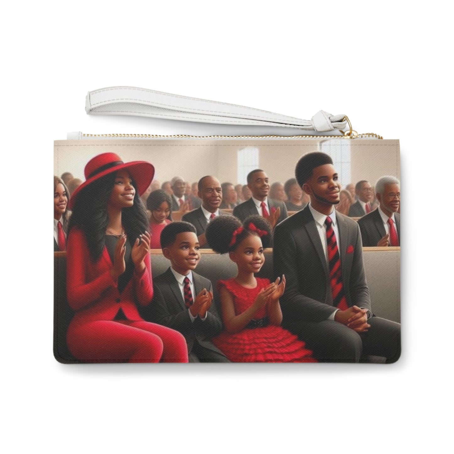 Pray together” Clutch Bag