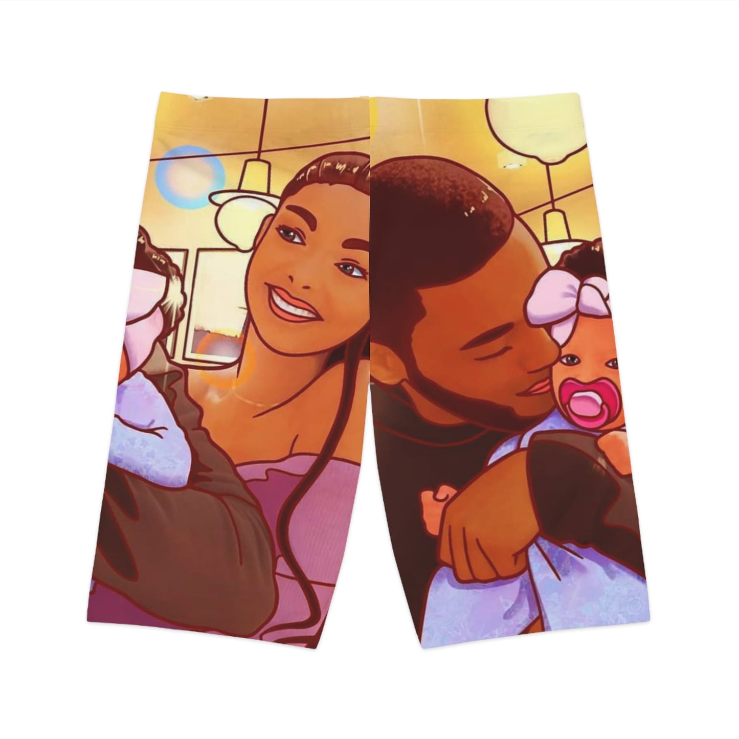 “Family first” Women's Shorts