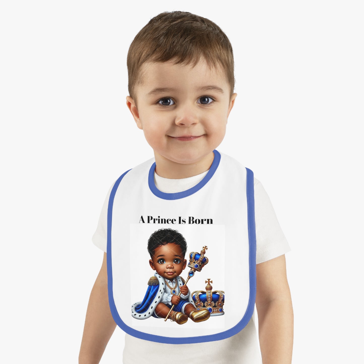 Baby Bib “A Prince Is Born”
