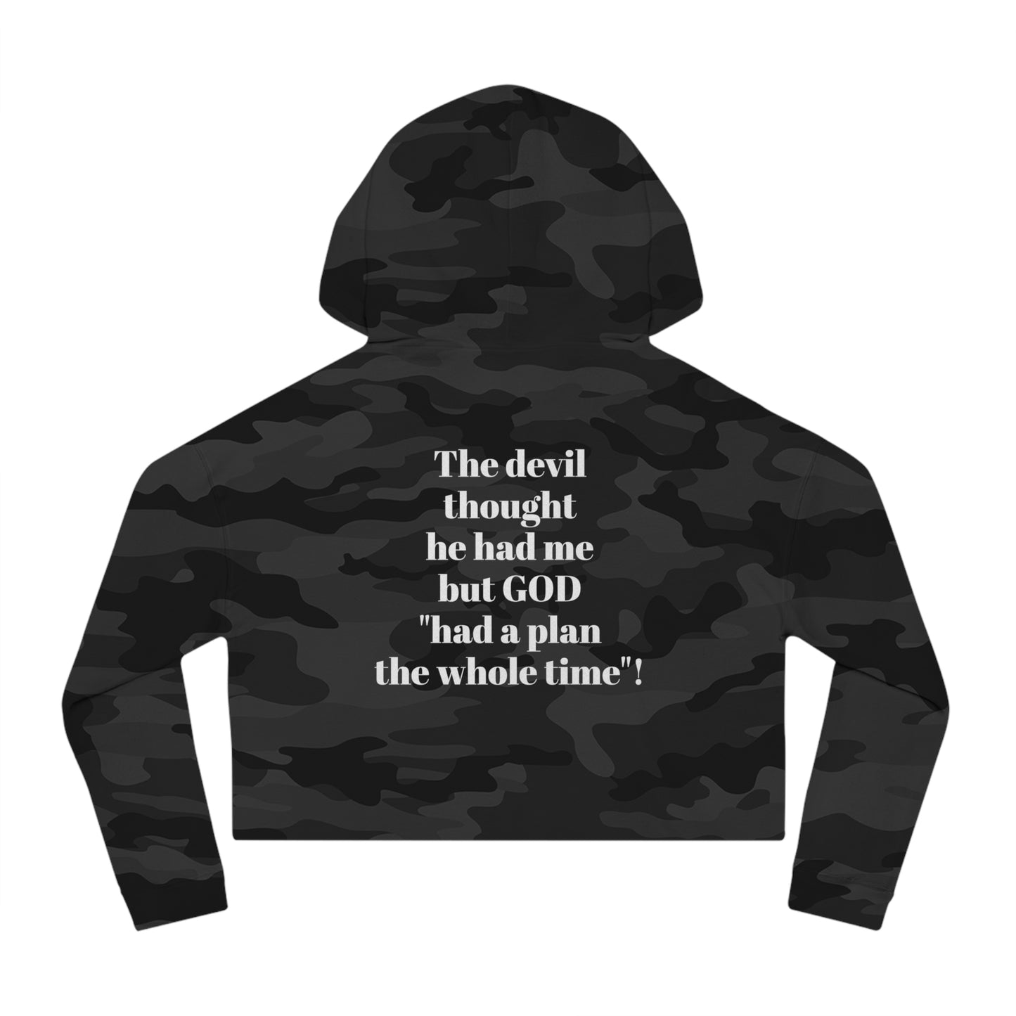 Cropped Hoodie Breaking Generational Curses Women