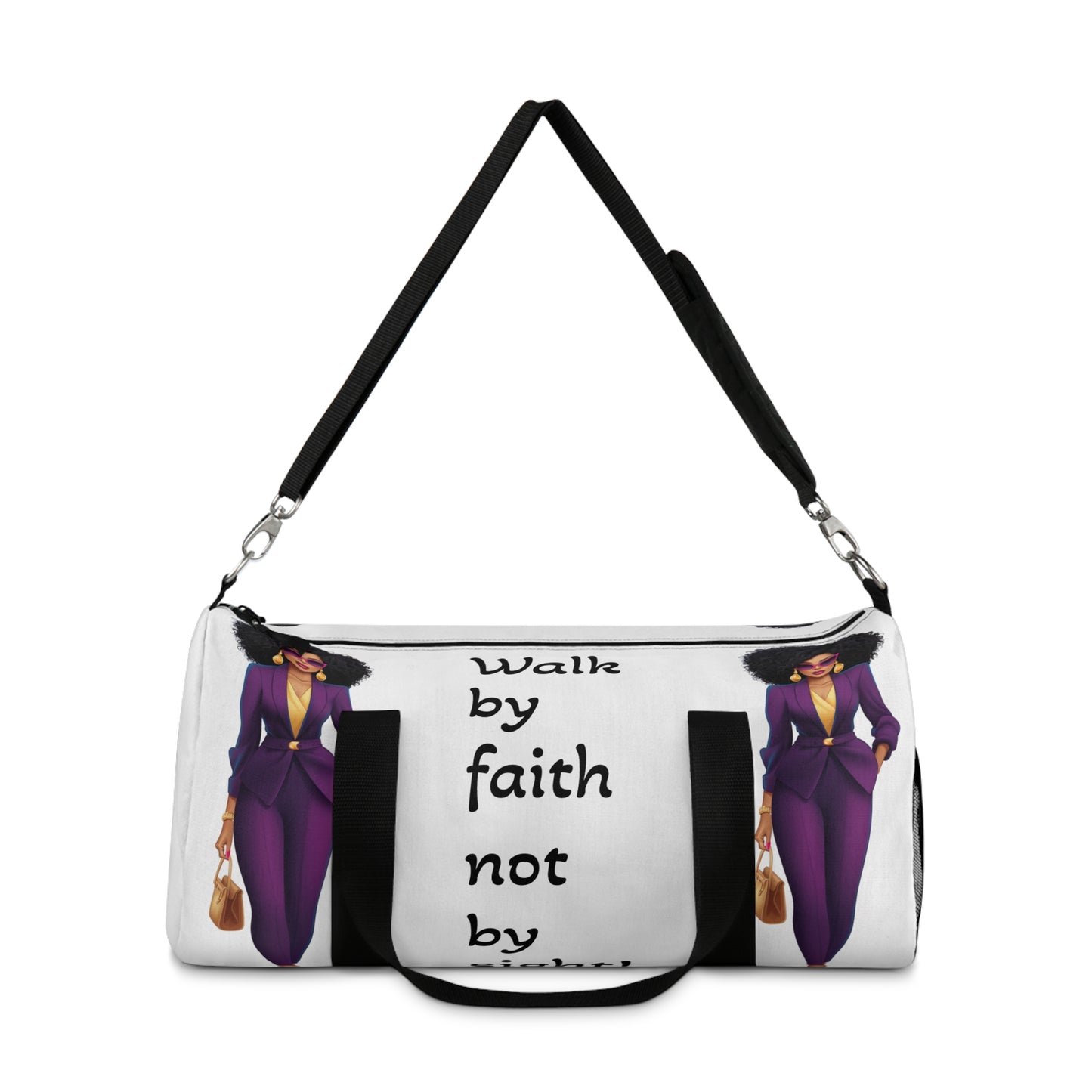 “Walk by faith” Duffel Bag