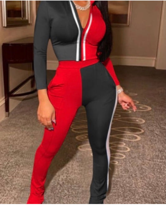 Red & black set
