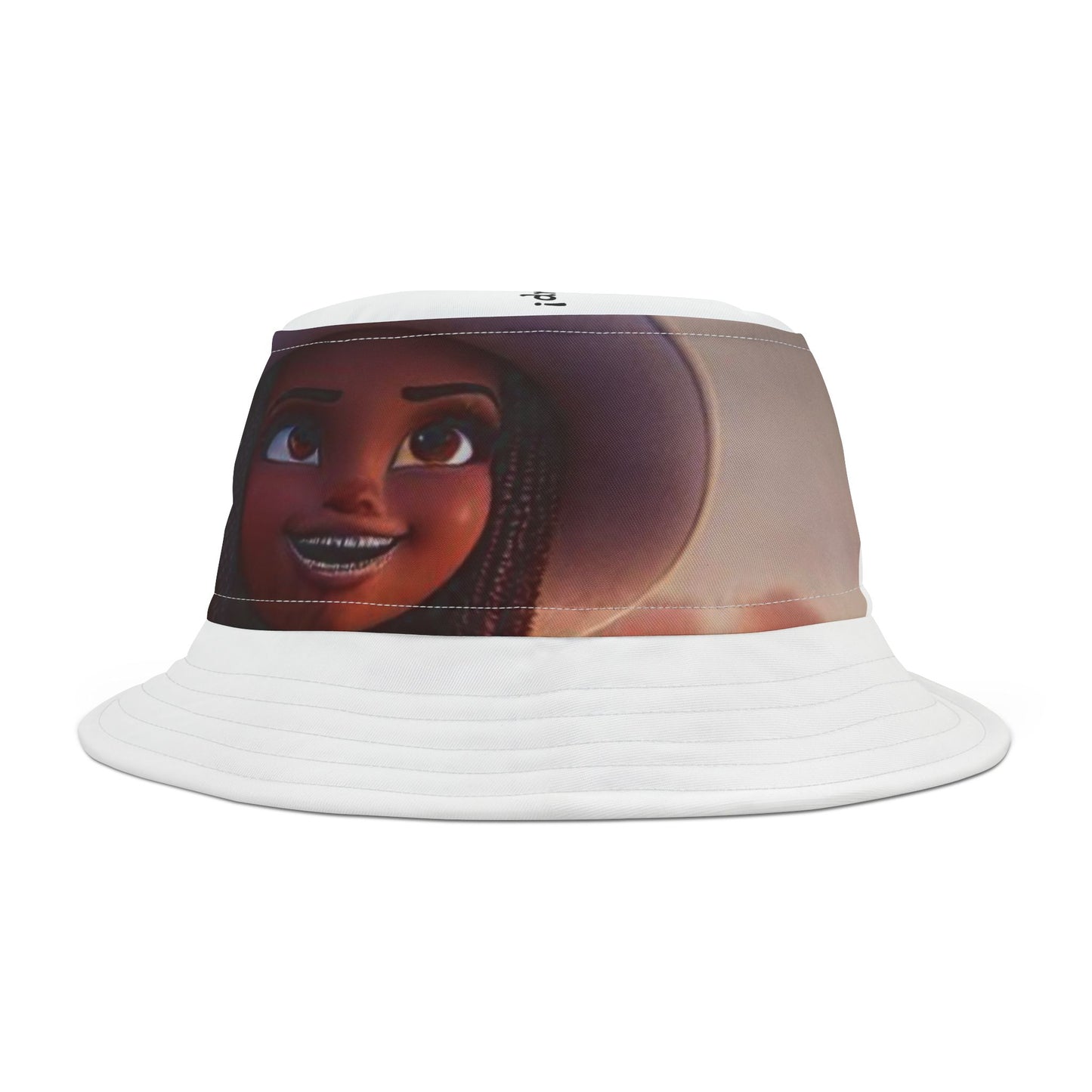 “Stay down till we come up” Bucket Hat (AOP)