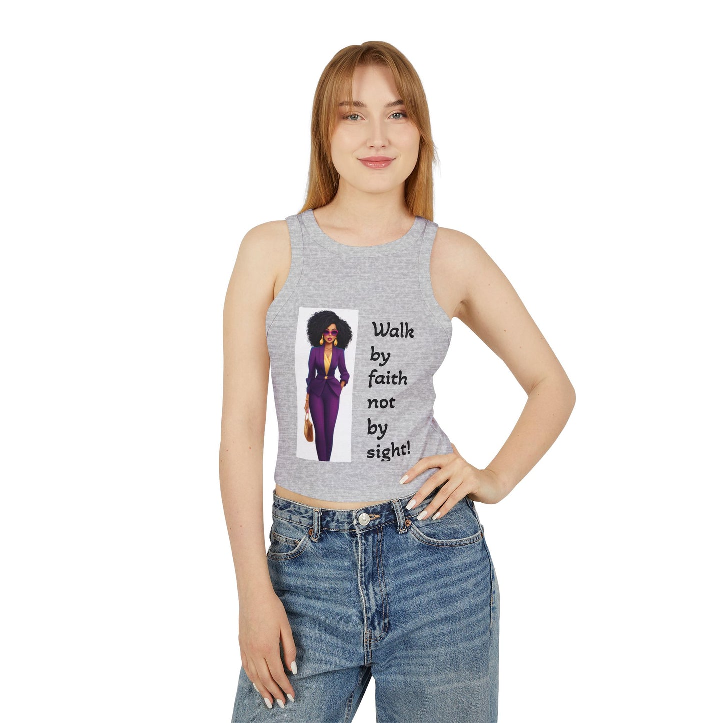 “Walk by faith” Women's Tank Top