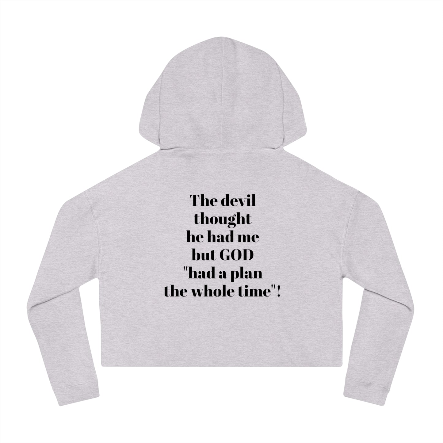 Cropped Hoodie Breaking Generational Curses Women