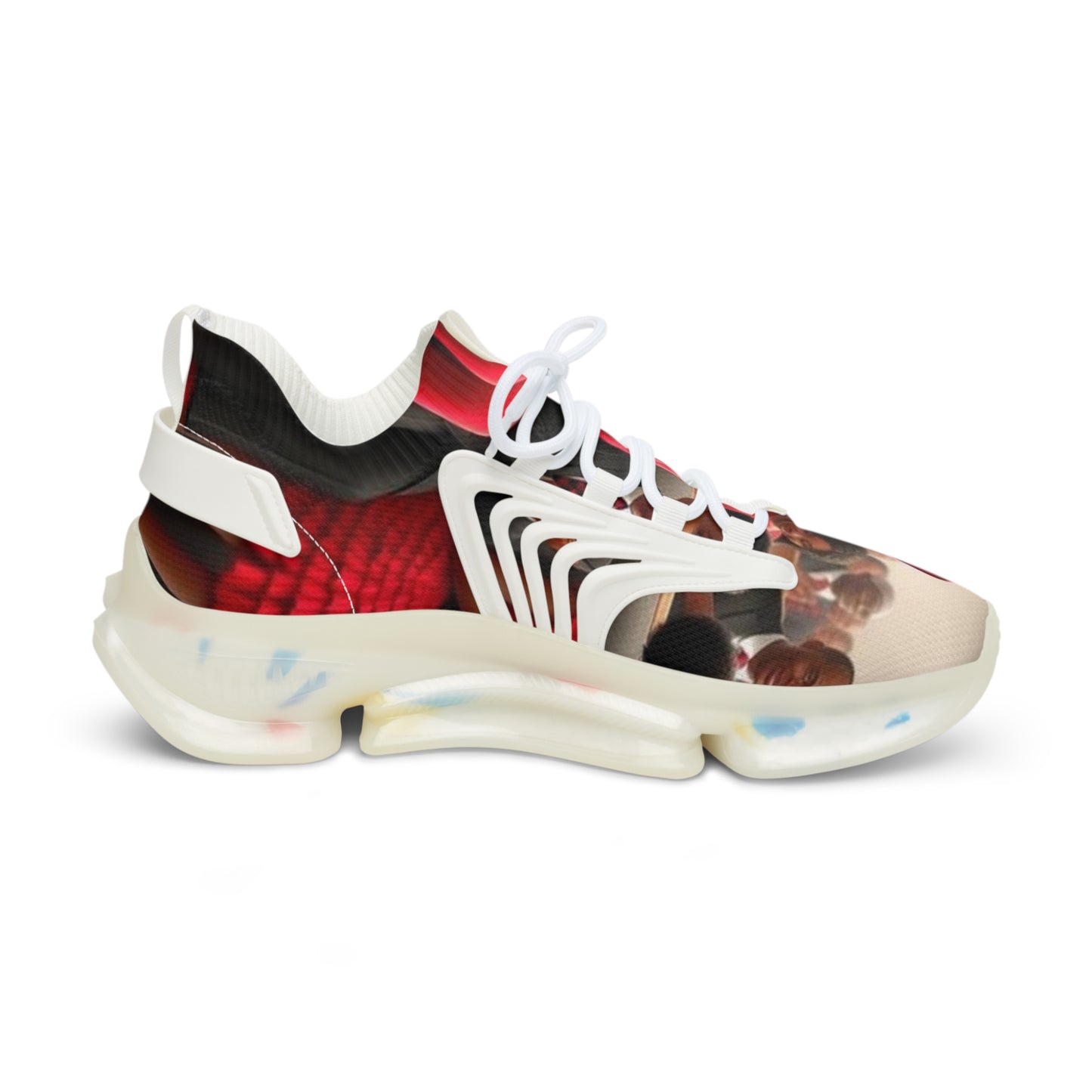 A family that prays together stays together” Men's Mesh Sneakers