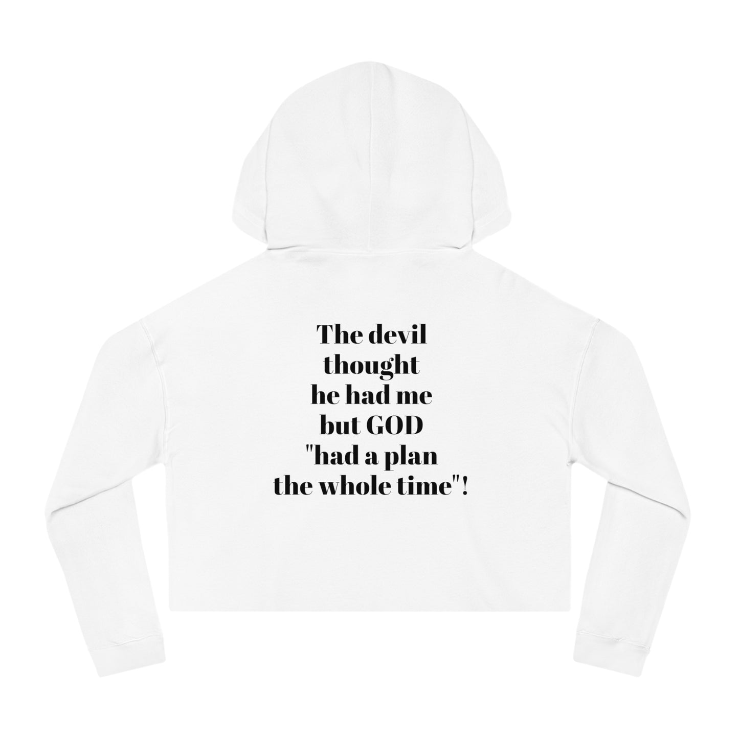 Cropped Hoodie Breaking Generational Curses Women