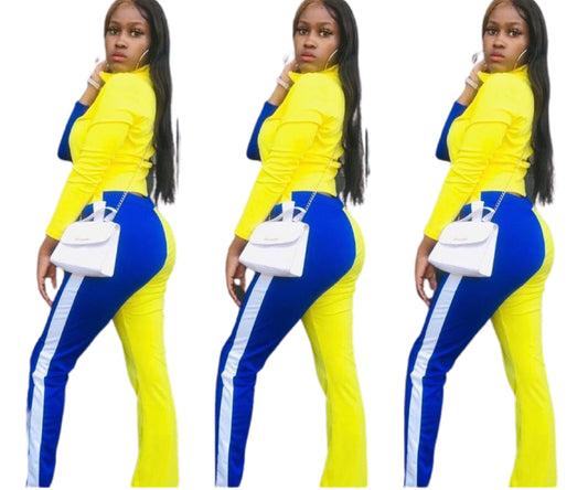 Yellow & blue set