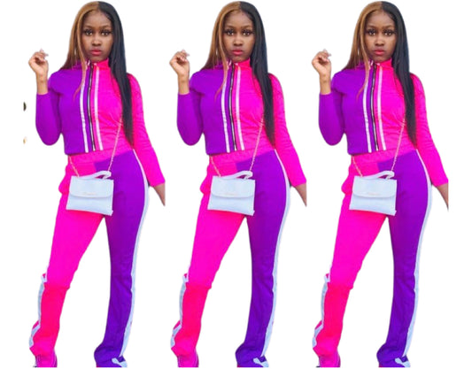 Purple & pink set