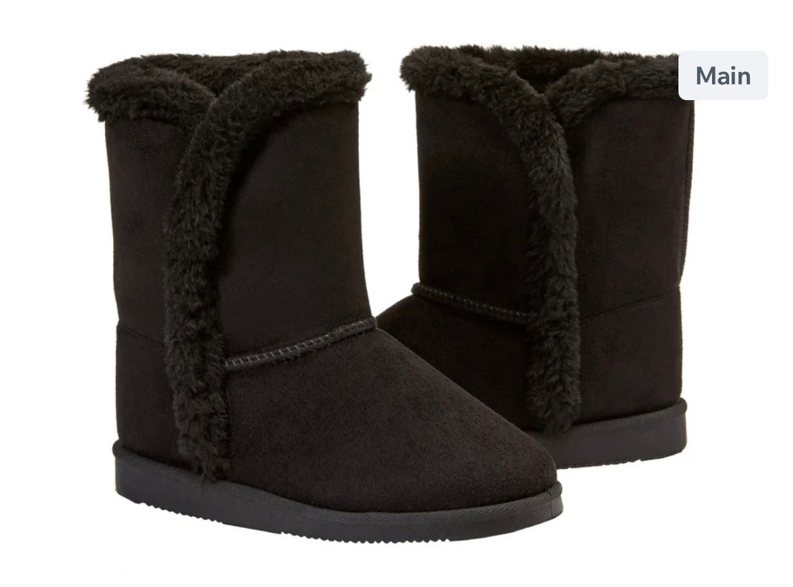Girl black boots