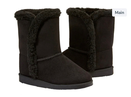 Girl black boots